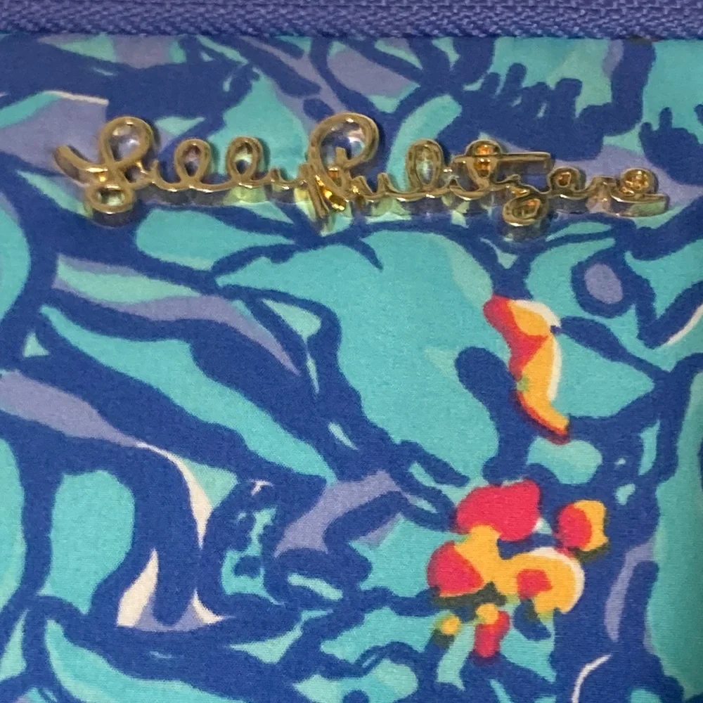 Lilly Pulitzer Mai Tai computer case 11inches long 9 inches height